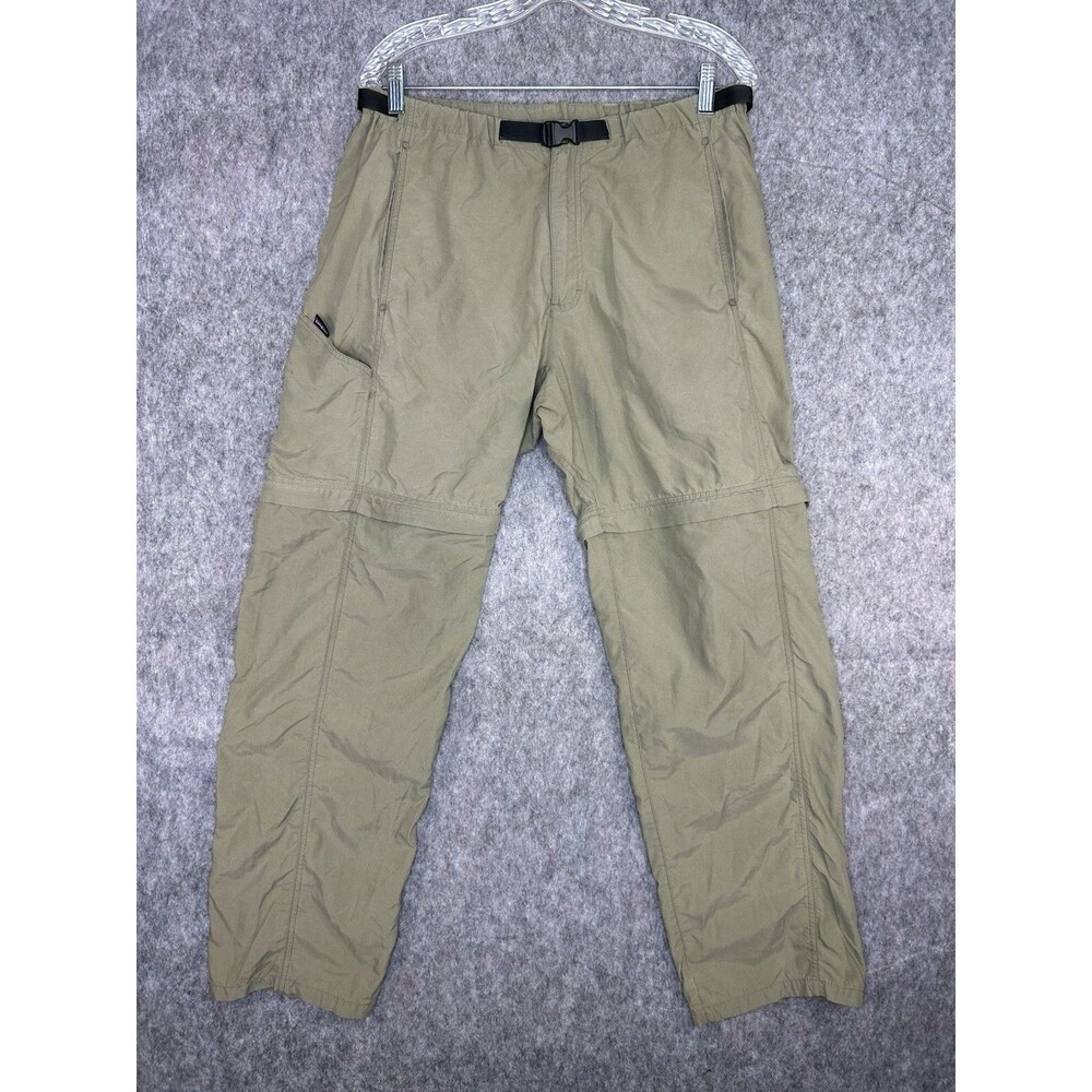Patagonia Convertible Outdoor Nylon Hiking Pants Men’s M Green Shorts